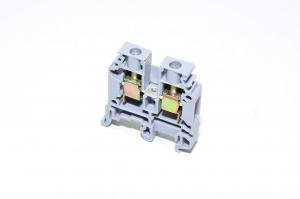 Entrelec M 6/8 1SNA 115 118 R1100 6mm² 1000V 41A gray single-level feed-through terminal block with screw connection